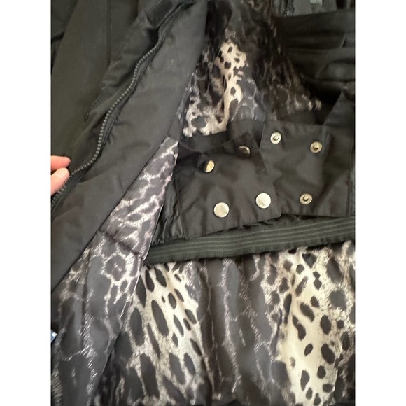 Women L Black Snow Utility Jacket, CB Sport, warm comfortable hoodie - Picture 4 of 15